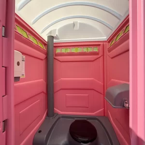 Standard pink portable restroom (Special events)