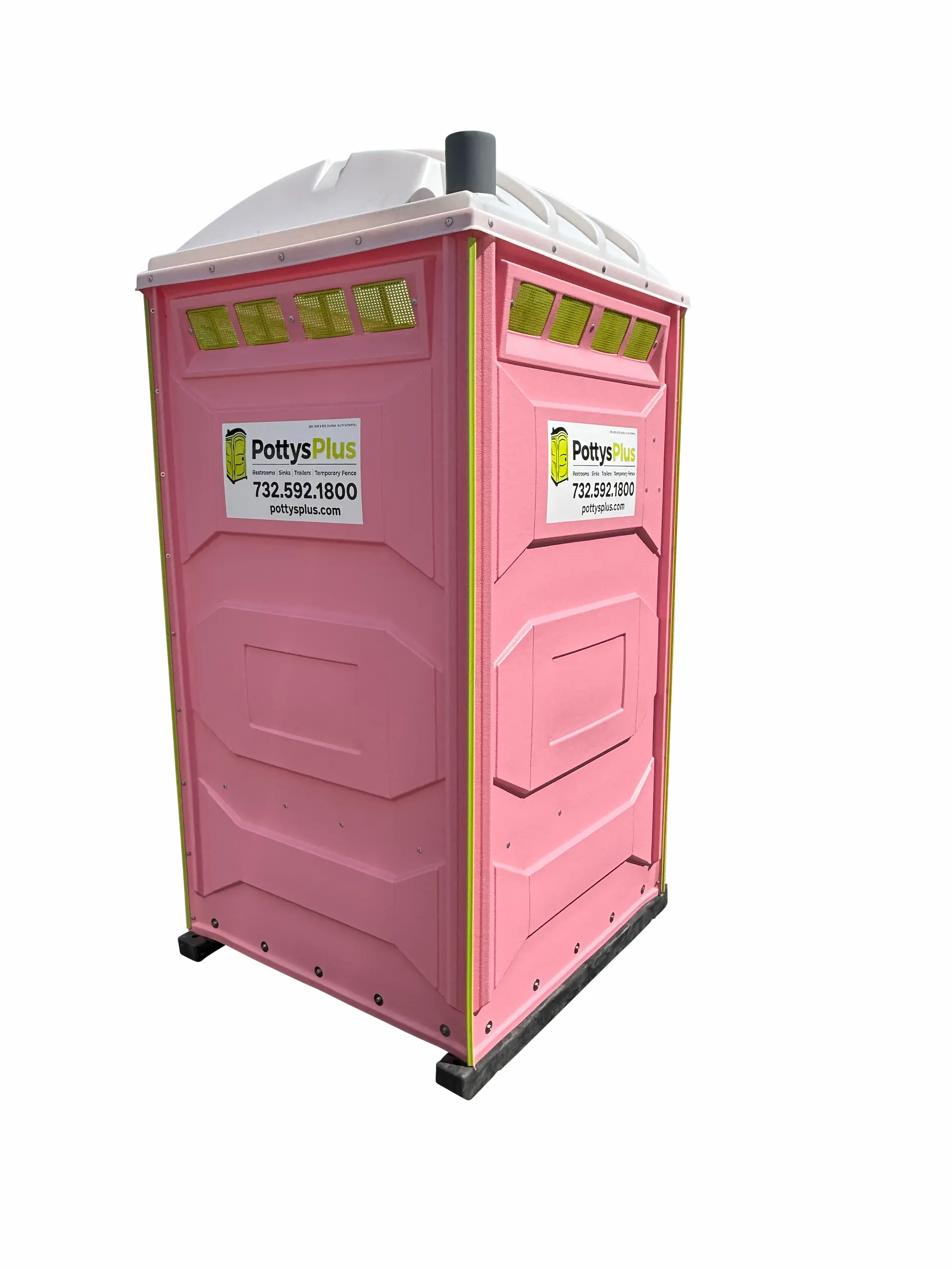 Standard Pink Portable Restroom - Image 2