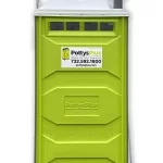 Crane-Sling Portable Restroom Unit Rental