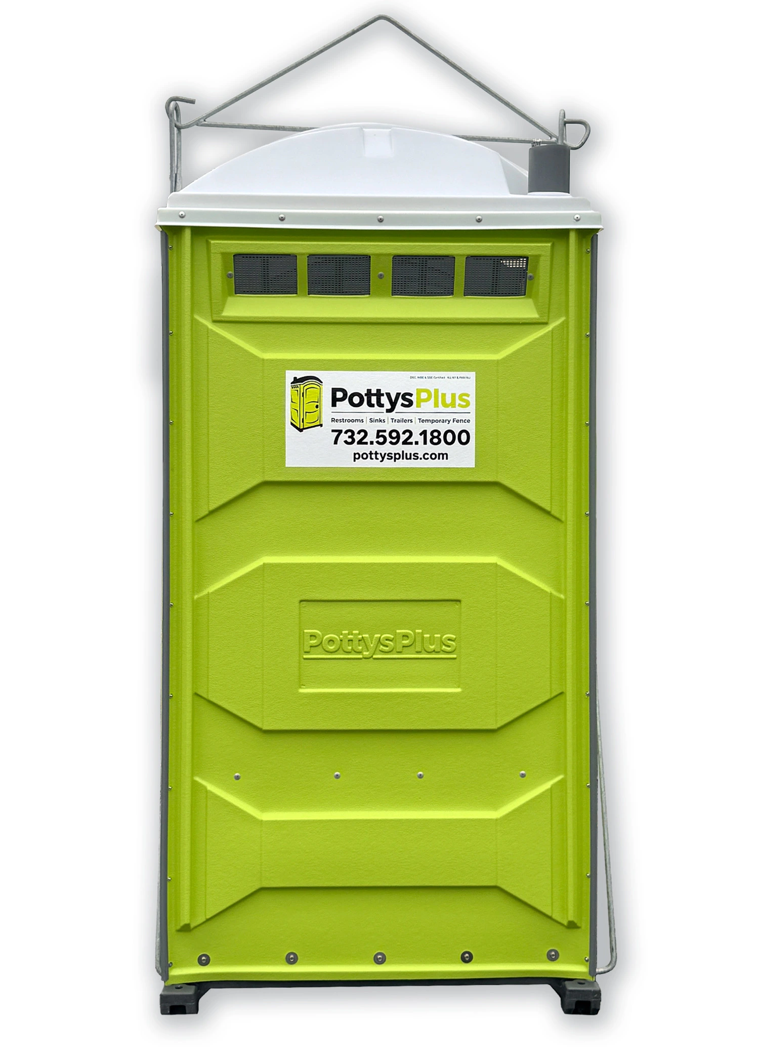 Crane-Sling Portable Restroom Unit Rental - Image 7