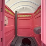 Standard Pink Portable Restroom