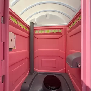 Standard Pink Portable Restroom