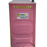 Standard Pink Portable Restroom