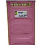 Standard Pink Portable Restroom