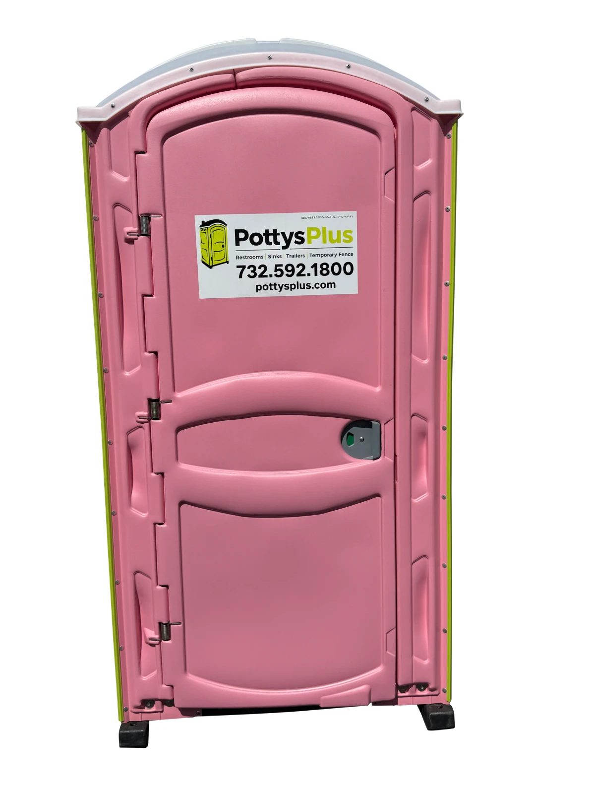 Standard Pink Portable Restroom - Image 6