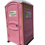 Standard Pink Portable Restroom