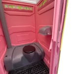 Standard Pink Portable Restroom