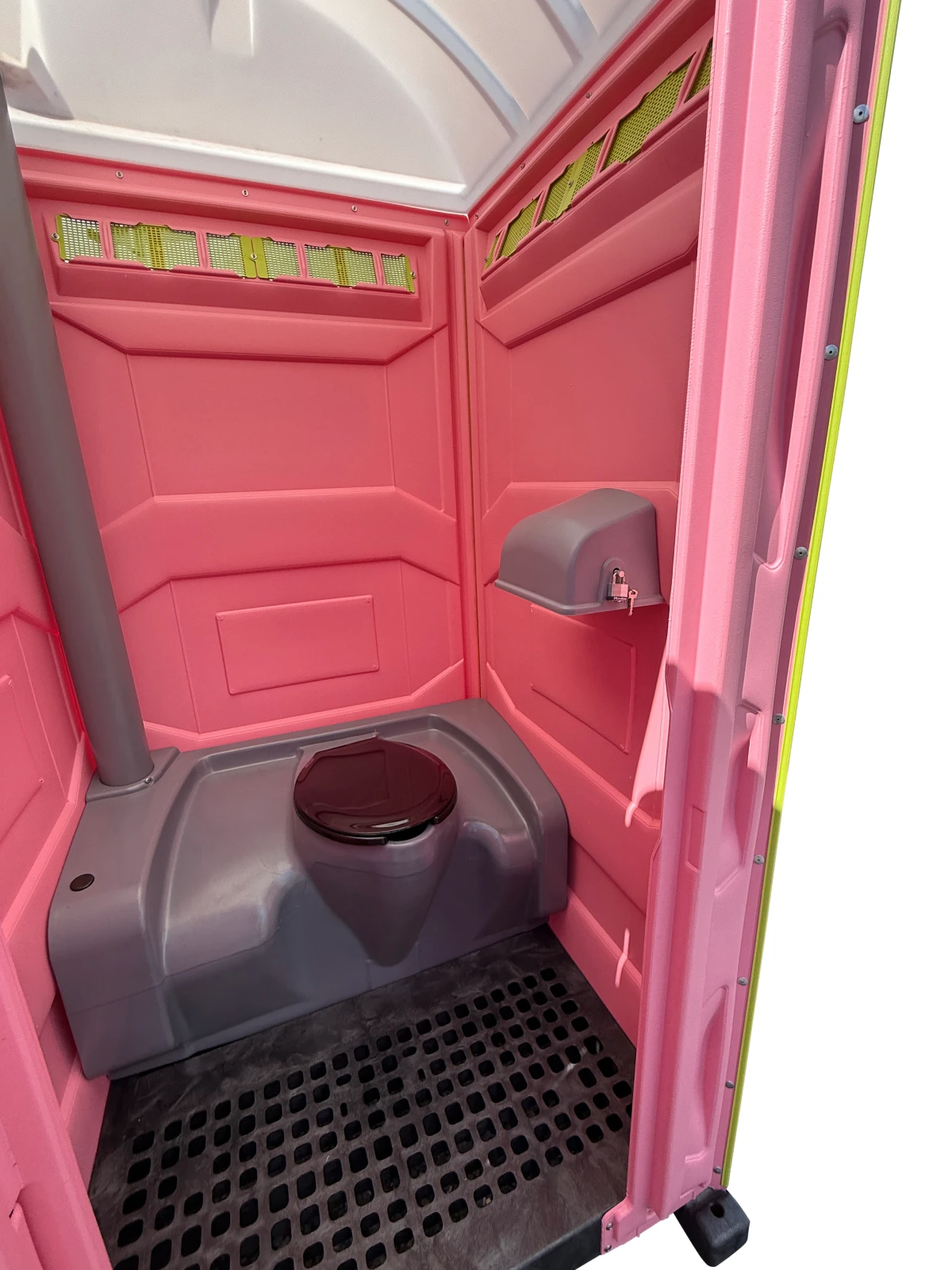 Standard Pink Portable Restroom - Image 5