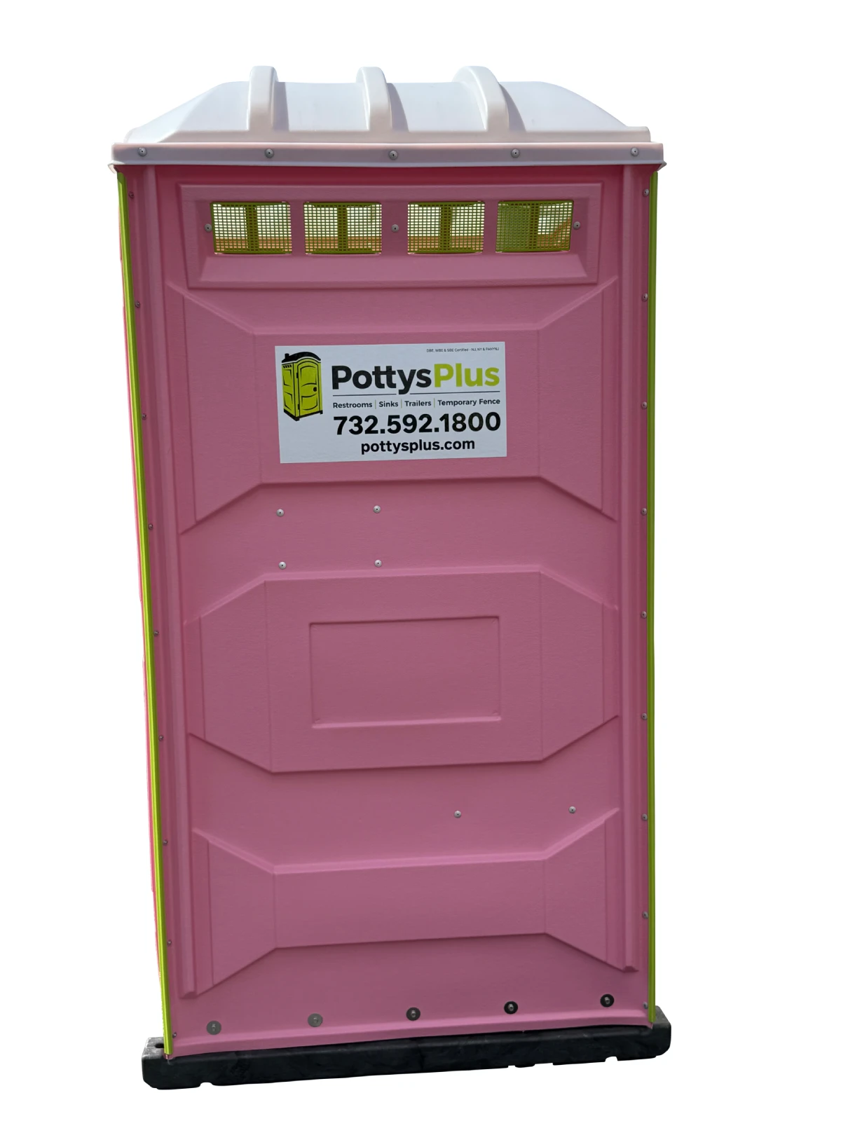Standard Pink Portable Restroom - Image 8