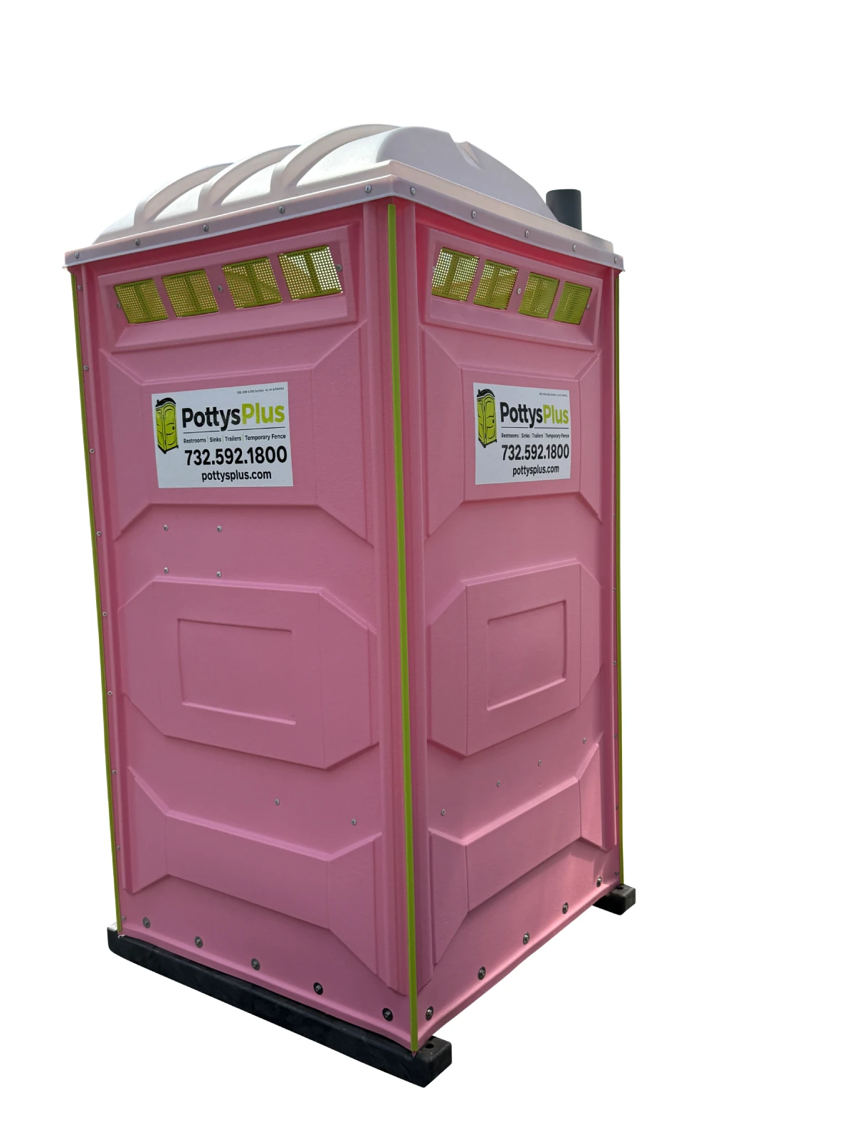 Standard Pink Portable Restroom - Image 9