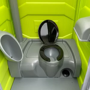 Standard Portable Toilet with Foot Pump Flush | Pottys Plus