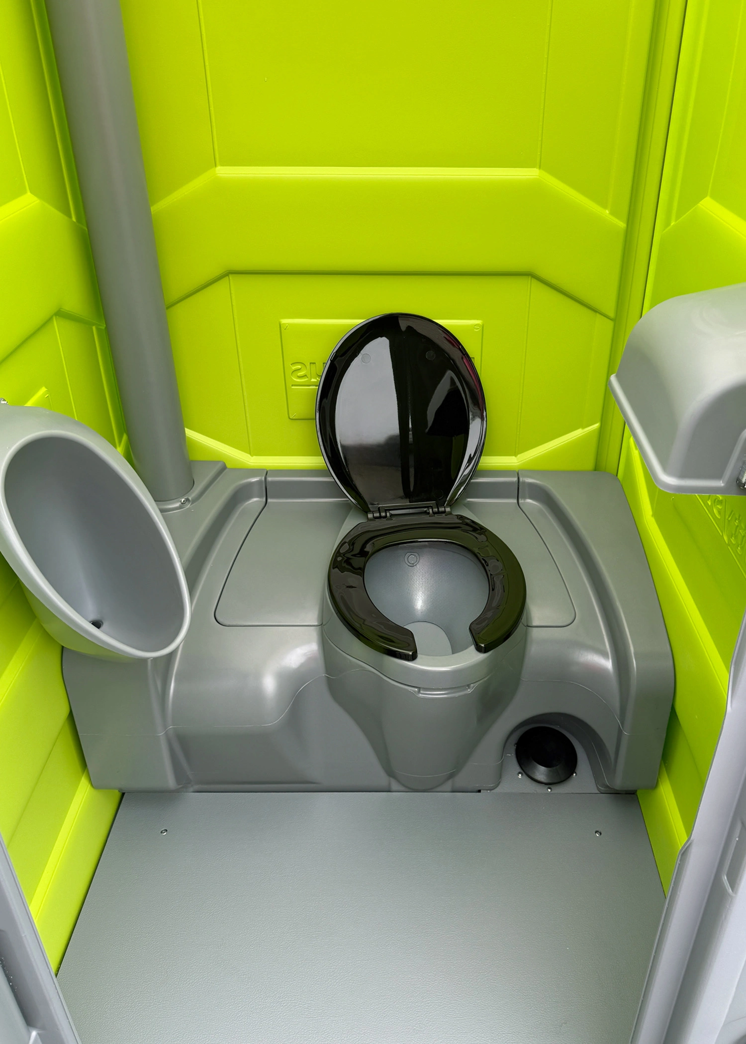 Standard Portable Toilet with Foot Pump Flush | Pottys Plus